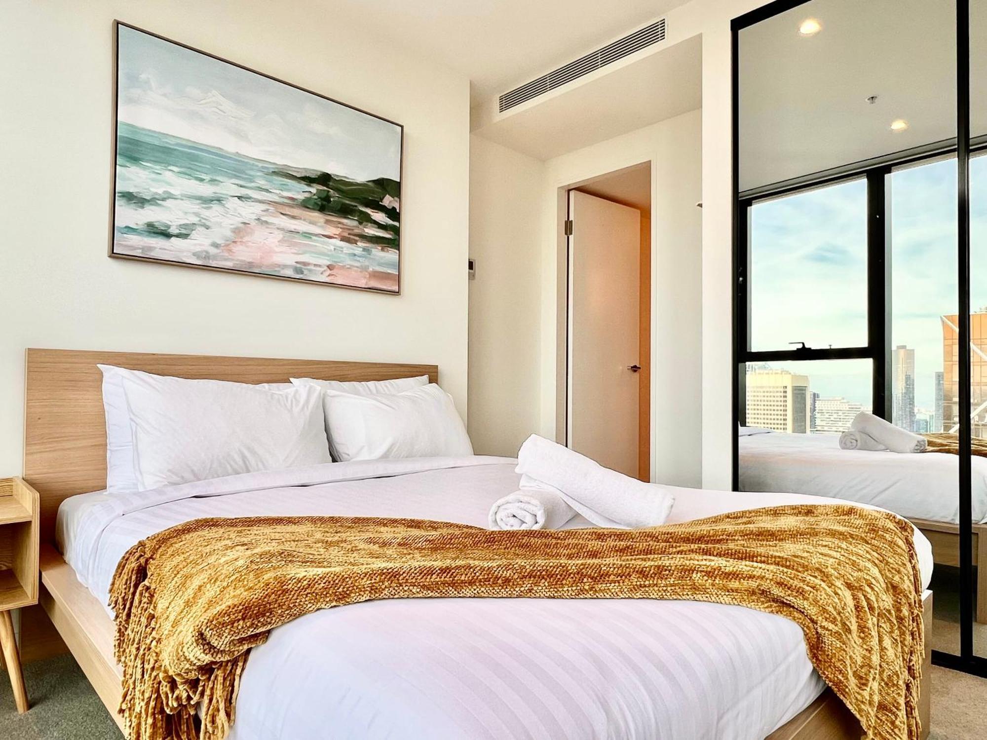 High Rise Top View 2Bed2Bath Melbourne Eksteriør bilde