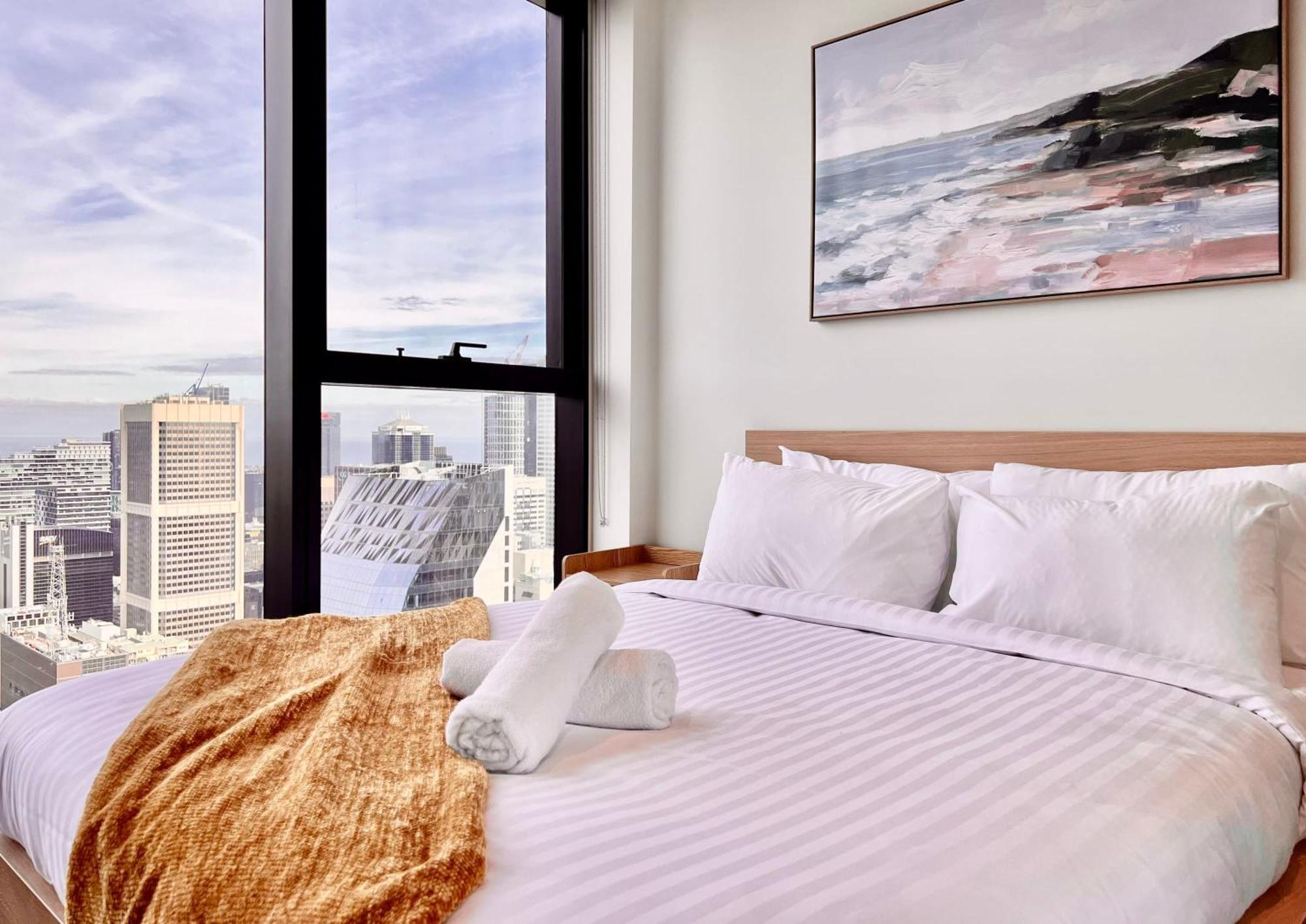 High Rise Top View 2Bed2Bath Melbourne Eksteriør bilde