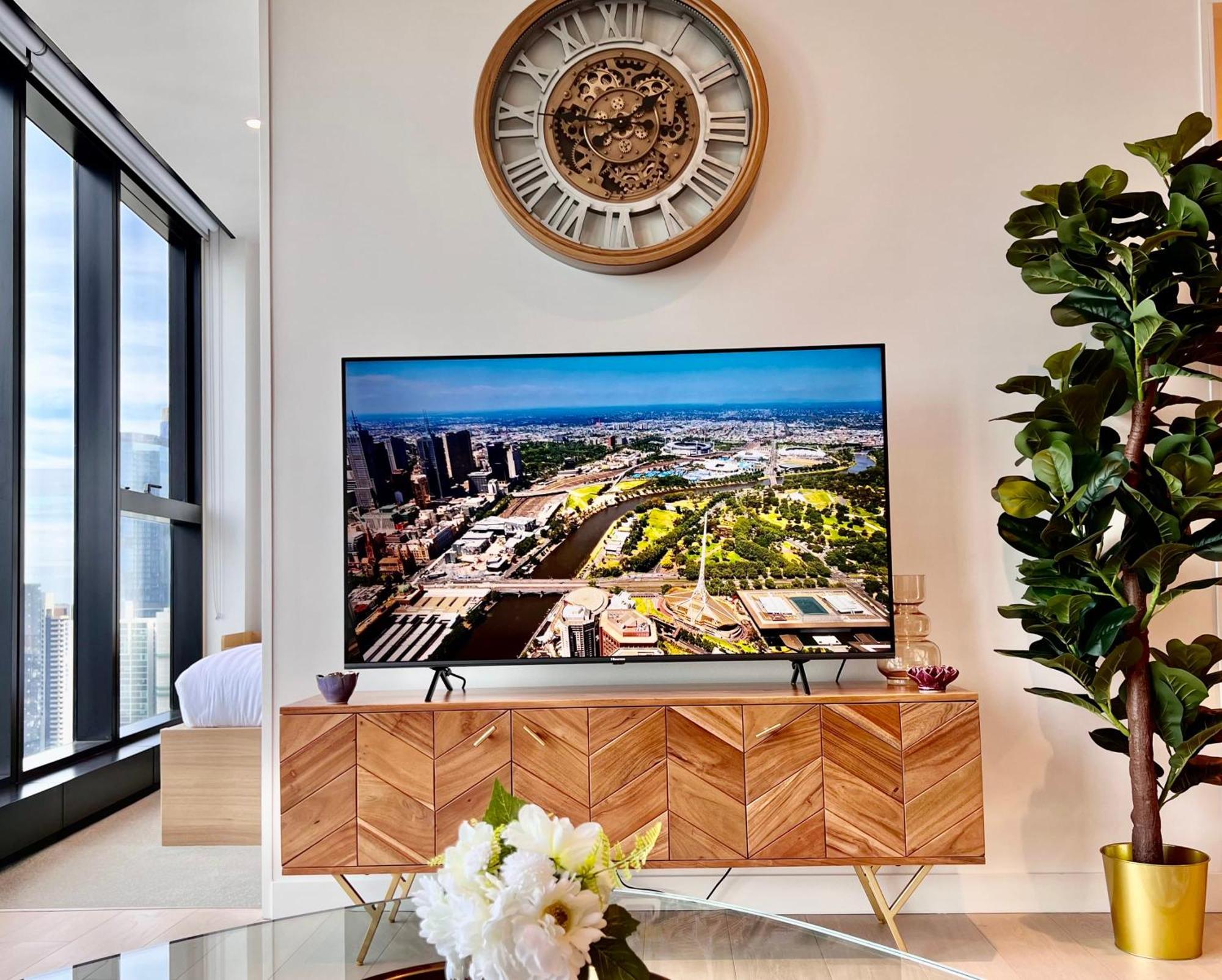 High Rise Top View 2Bed2Bath Melbourne Eksteriør bilde