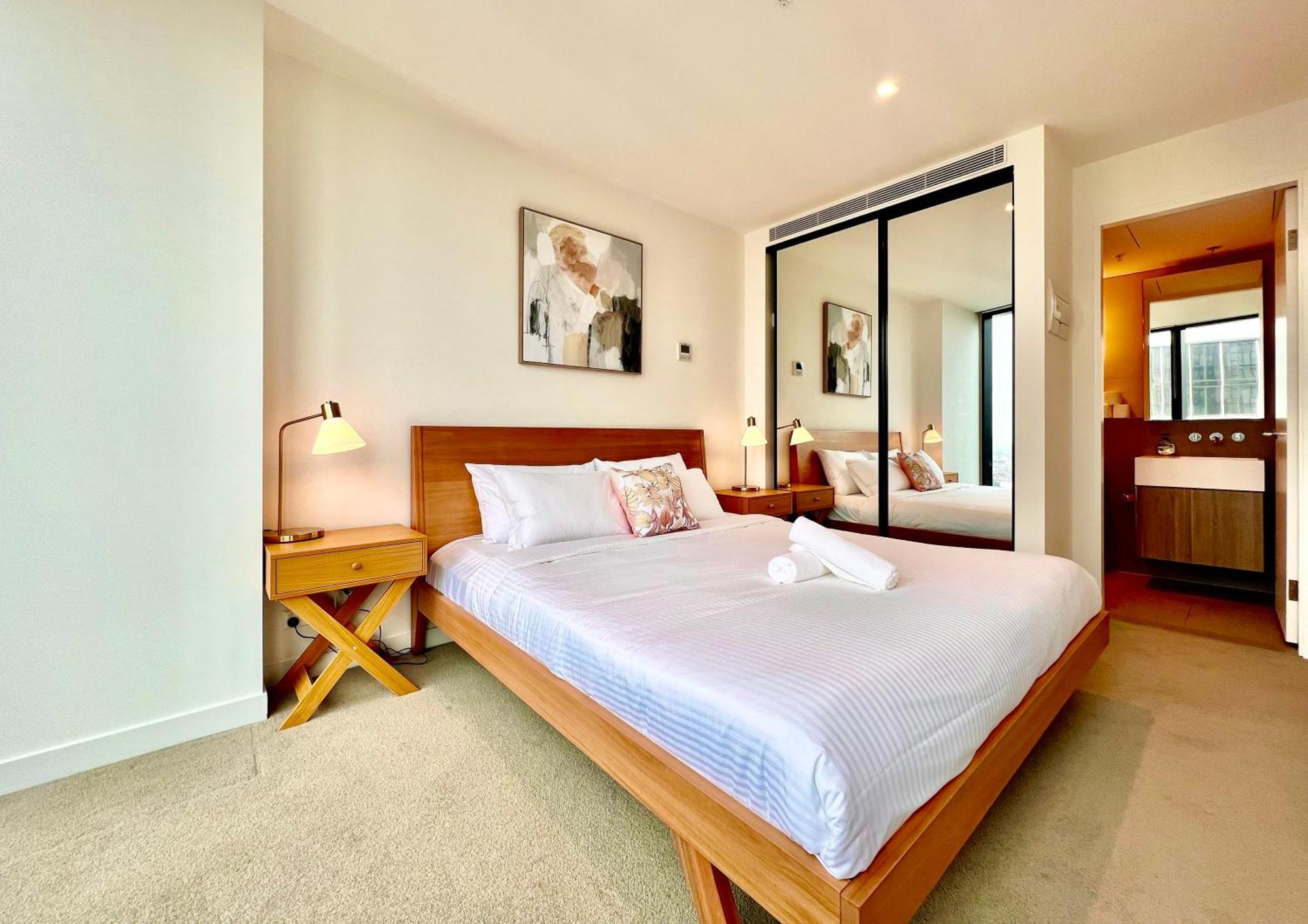 High Rise Top View 2Bed2Bath Melbourne Eksteriør bilde