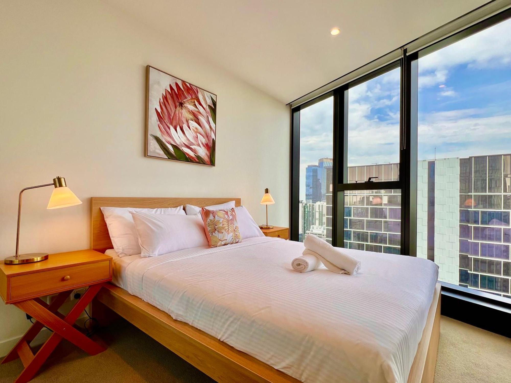 High Rise Top View 2Bed2Bath Melbourne Eksteriør bilde