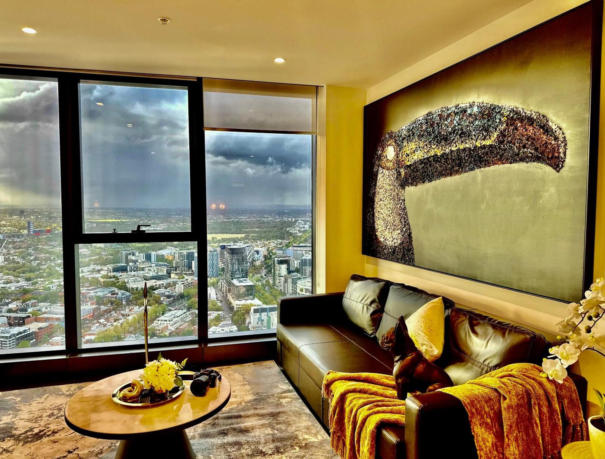High Rise Top View 2Bed2Bath Melbourne Eksteriør bilde